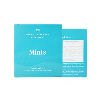 さわやかなミントタブレット